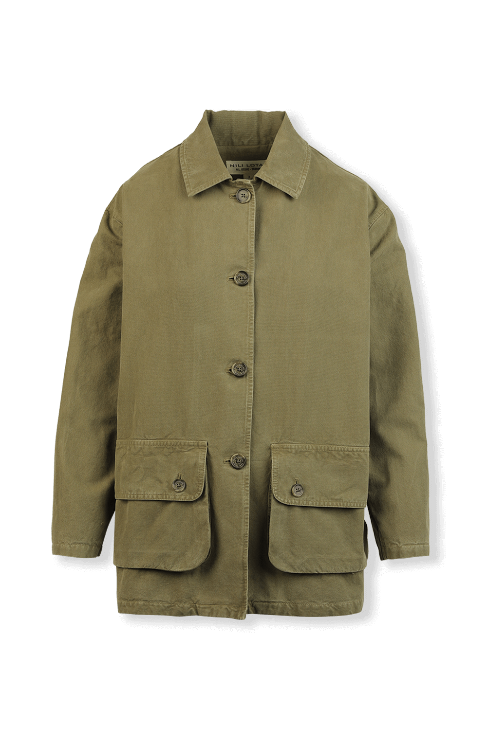 Connor Jacket Buttons in Green Factory 54