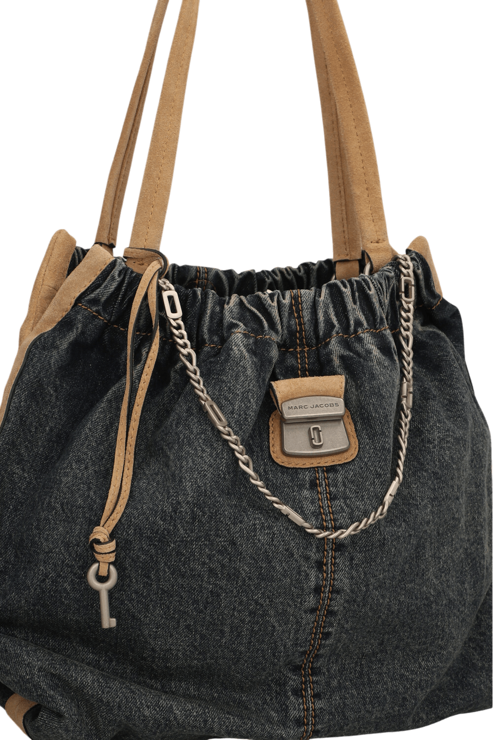 תמונת תקריב של תיק כתף דה טוט