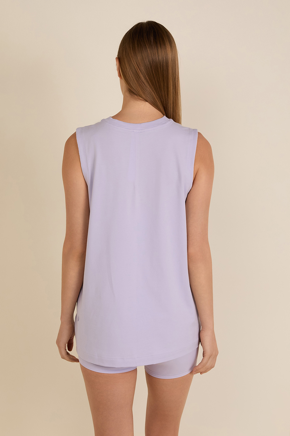 תמונת דוגמן אחורית של All Yours Organic Cotton Tank