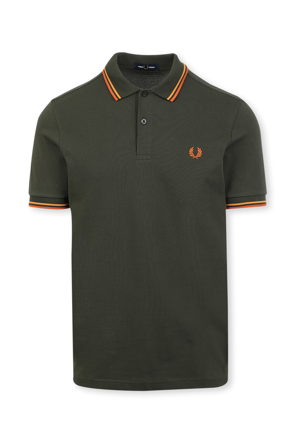 תמונה קידמית של Classic Polo Shirt in Green