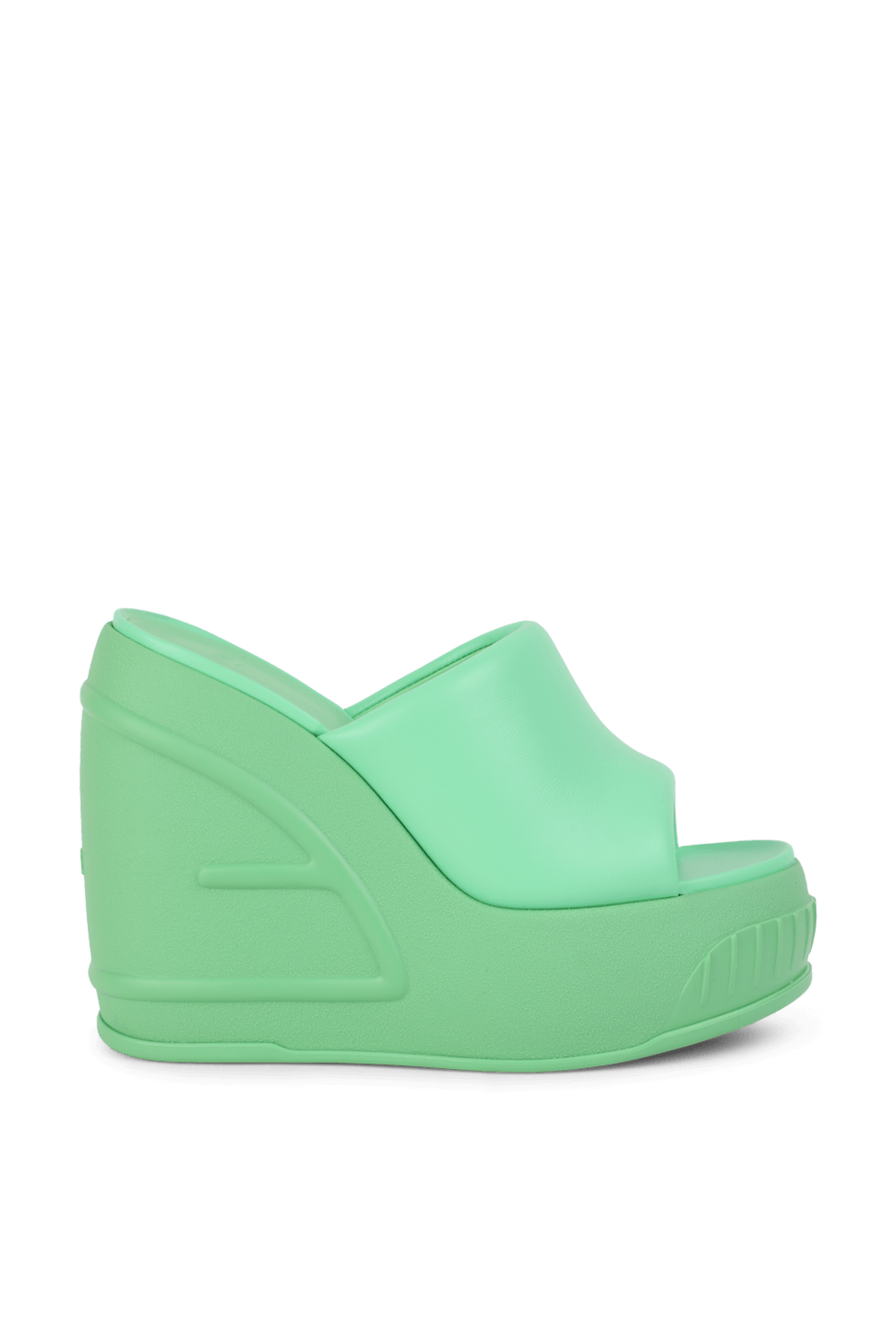 תמונה קידמית של כפכפי סליידס פלטפורמה 