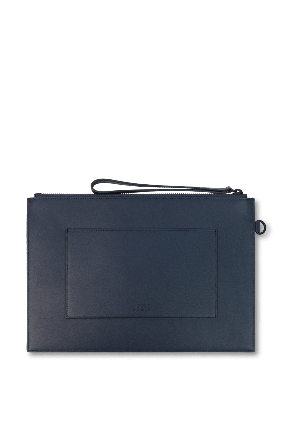 תמונה אחורית של תיק קלא'ץ גרפי גדול מעור