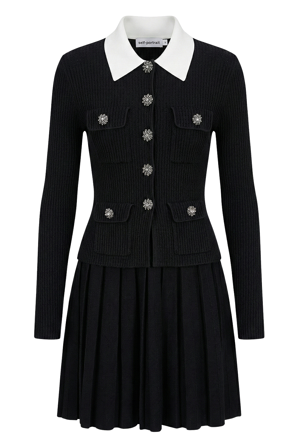 תמונה קידמית של שמלת מיני