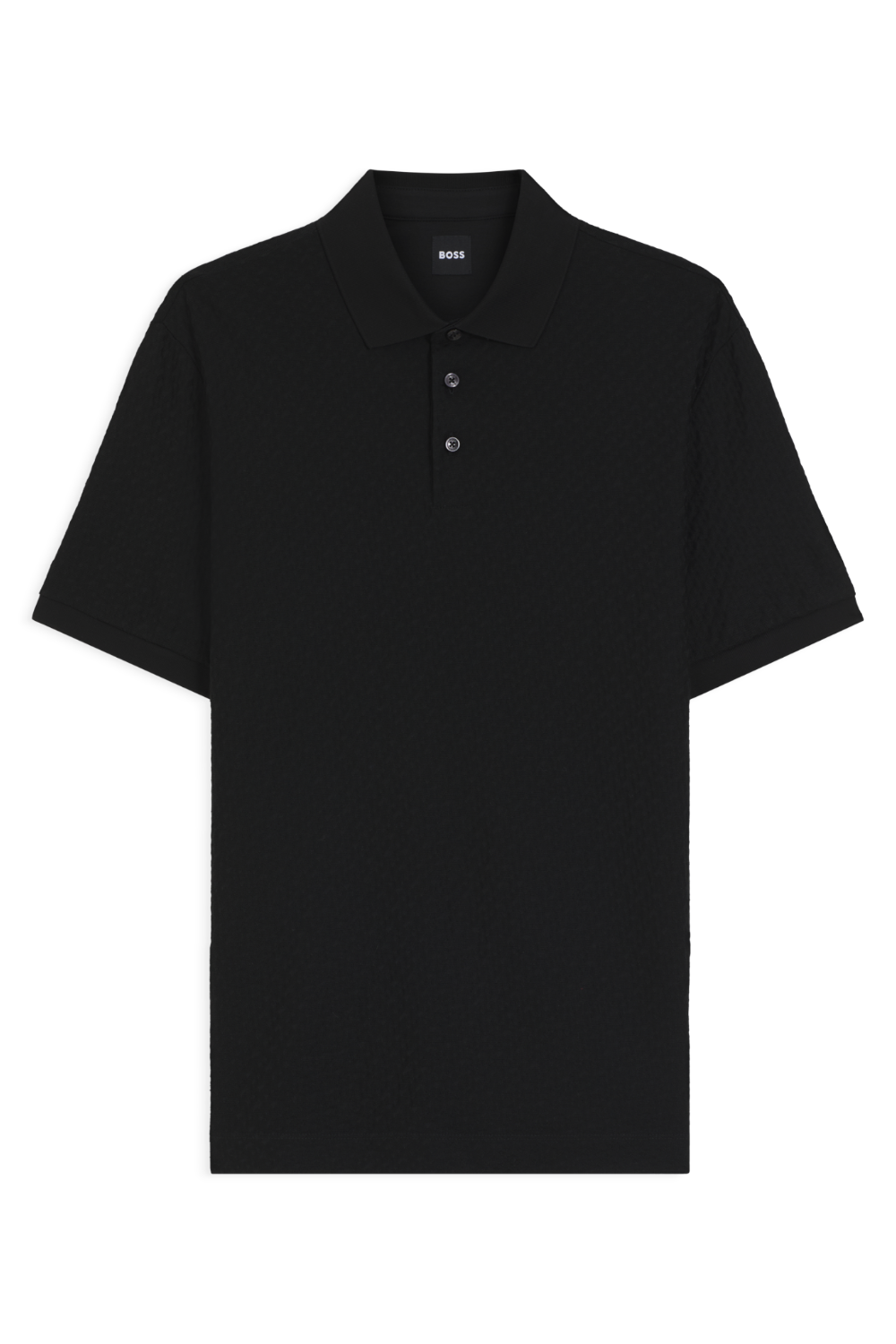 תמונה קידמית של חולצת פולו בגזרה ישרה