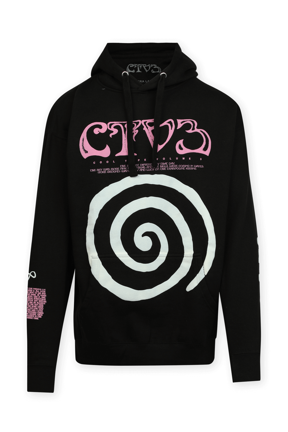 תמונה קידמית של CTV3 Tour Hoodie in Black