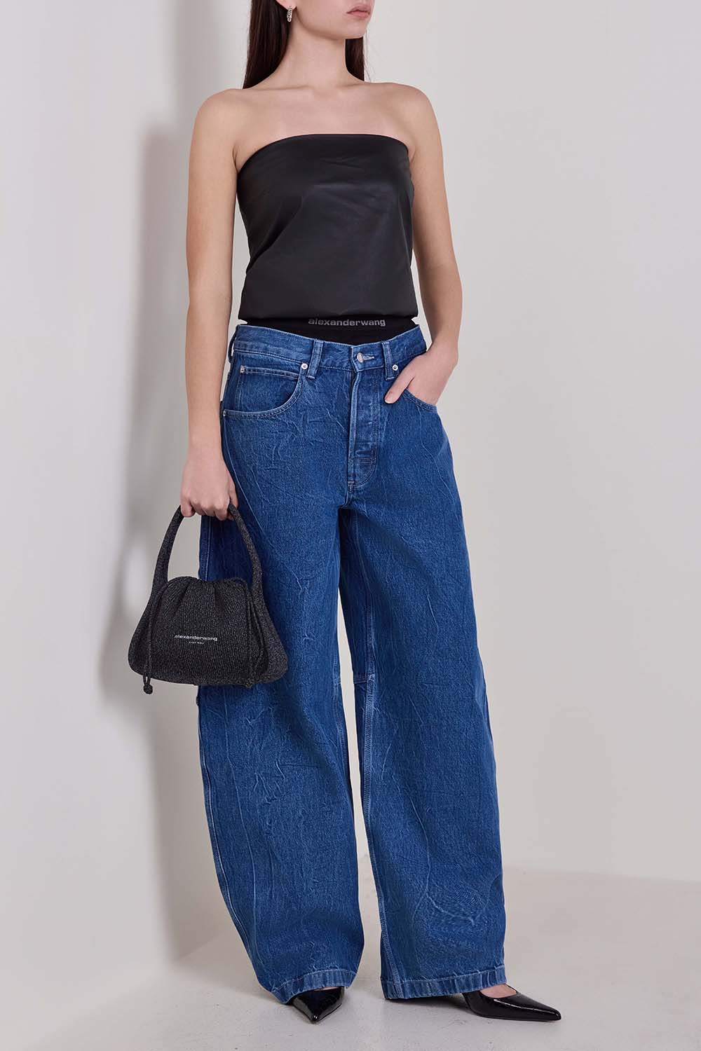 תמונת דוגמן קידמית של תיק כתף ריאן סמול