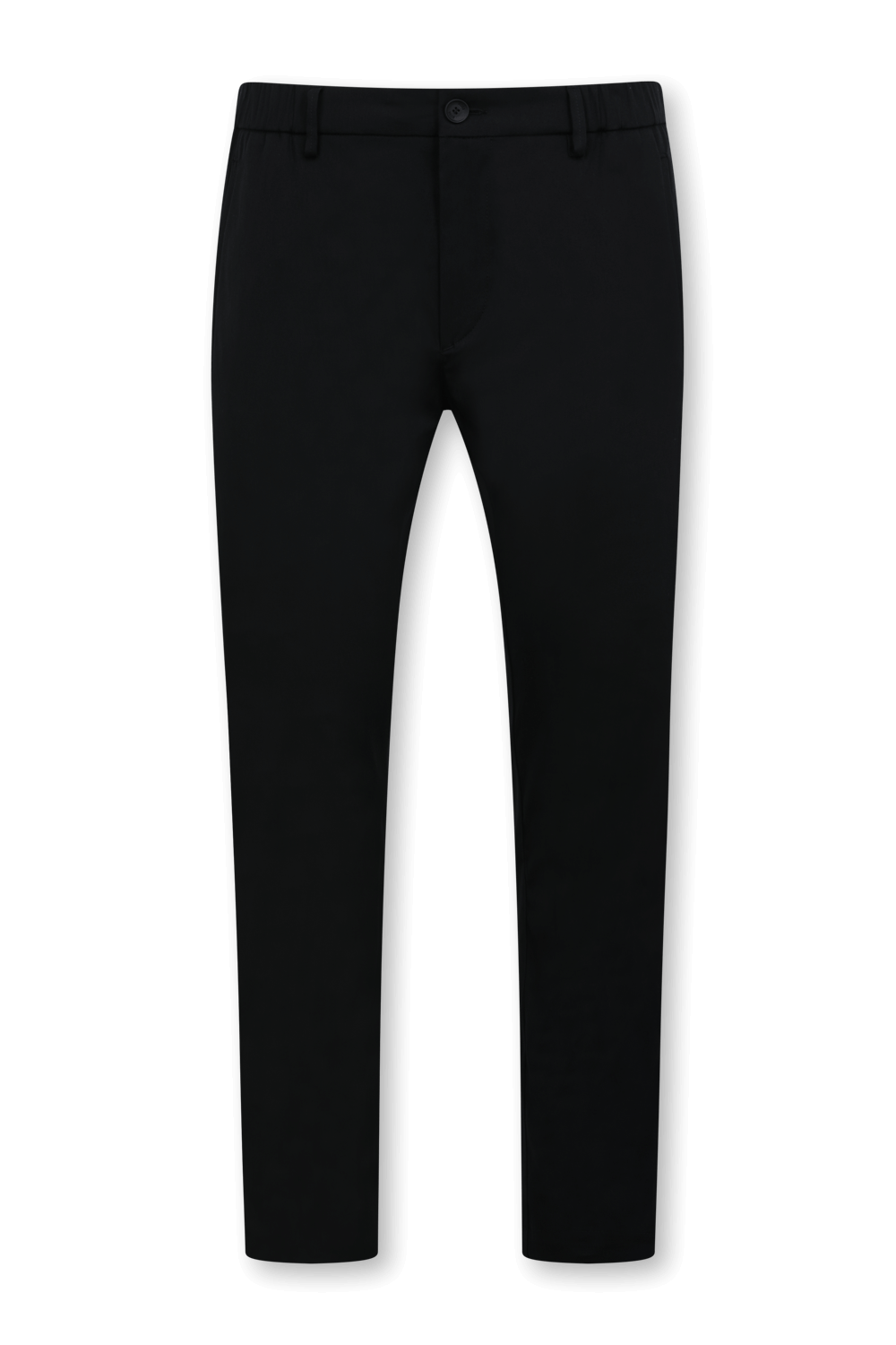 תמונה קידמית של מכנסיים מחויטים עם כיסים