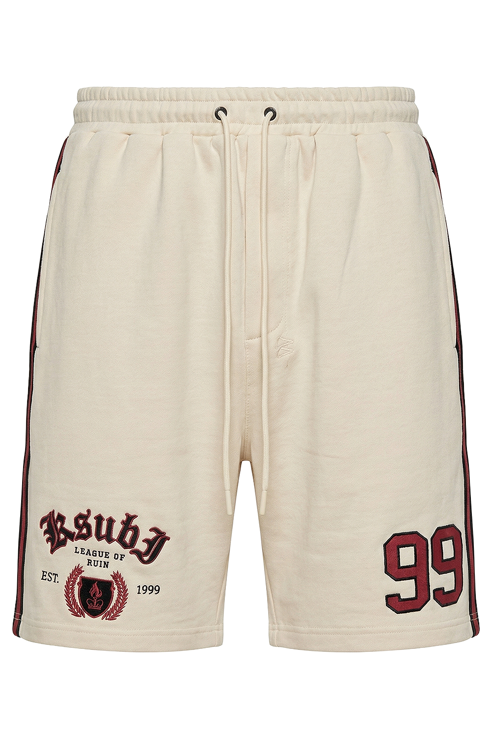 תמונה קידמית של מכנסי ג'וגר קצרים