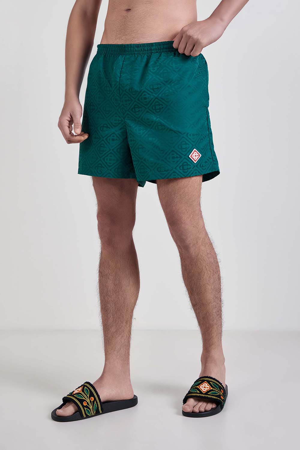 תמונת דוגמן קידמית של מכנסי בגד ים