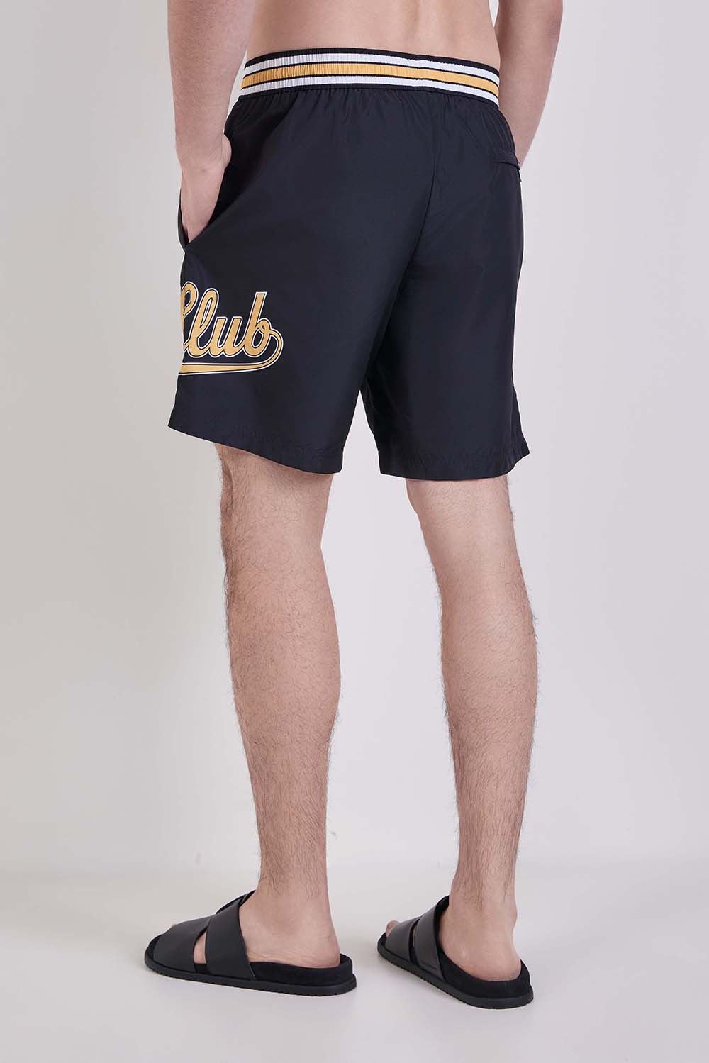 תמונת דוגמן אחורית של מכנסי בגד ים