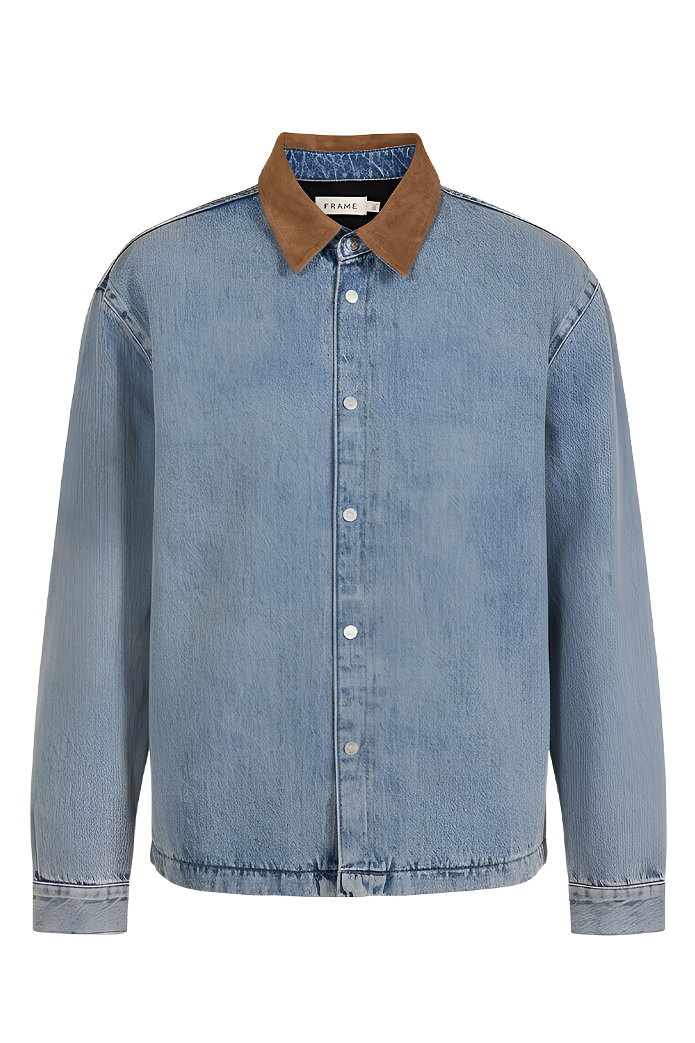 תמונה קידמית של חולצת ז'קט גי'נס אוברסייז