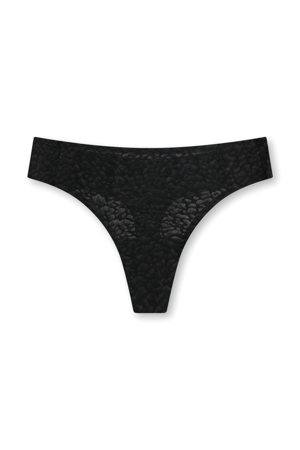 תמונת תקריב של Inviswear Mid Rise Thong Lace 3 pack