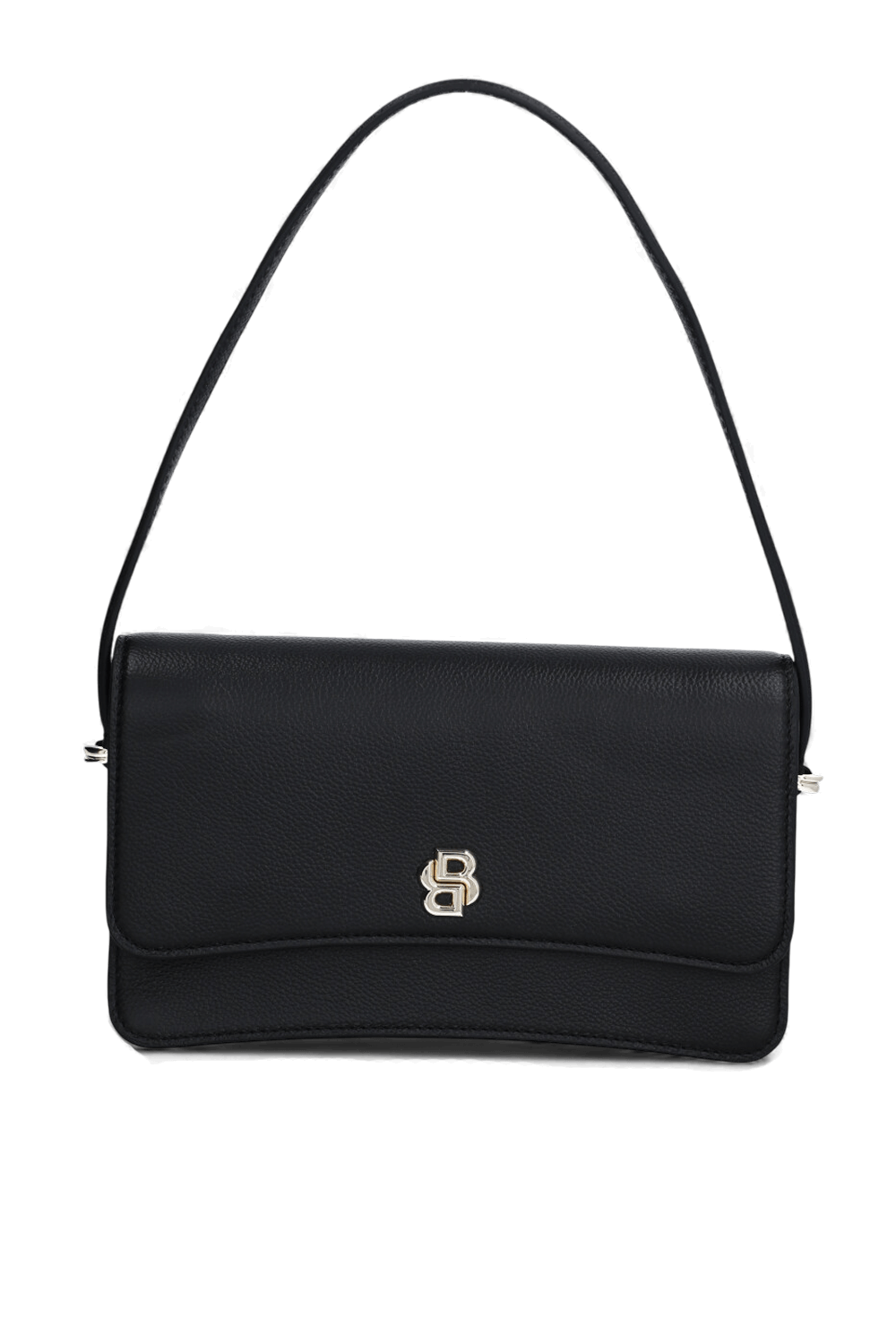 תמונה קידמית של תיק כתף מעור