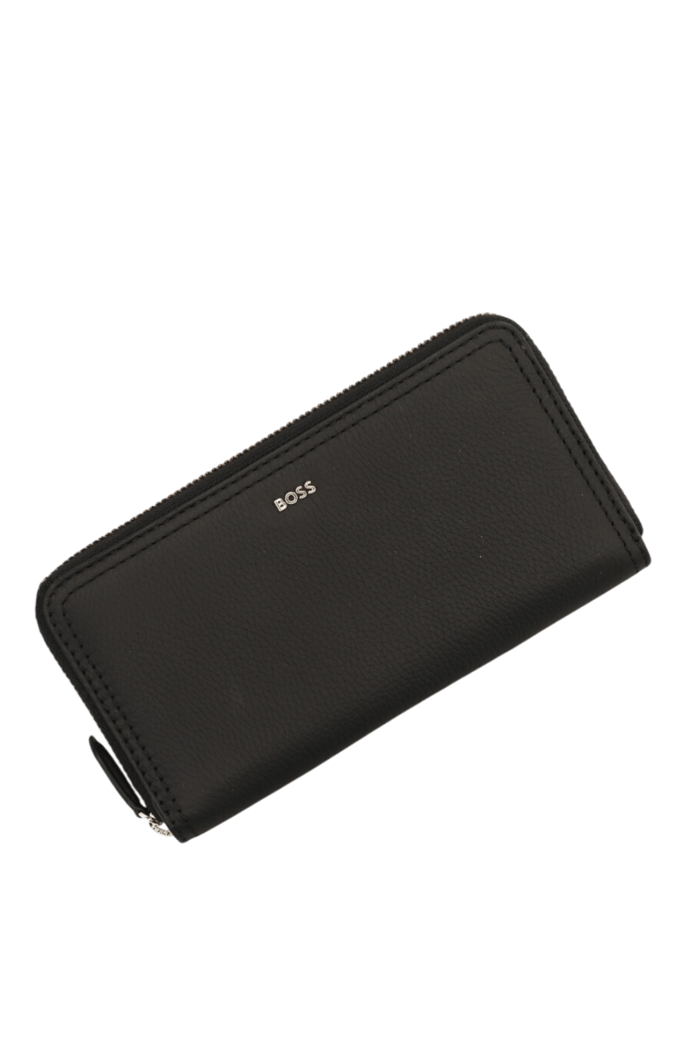 תמונת תקריב של ארנק עור