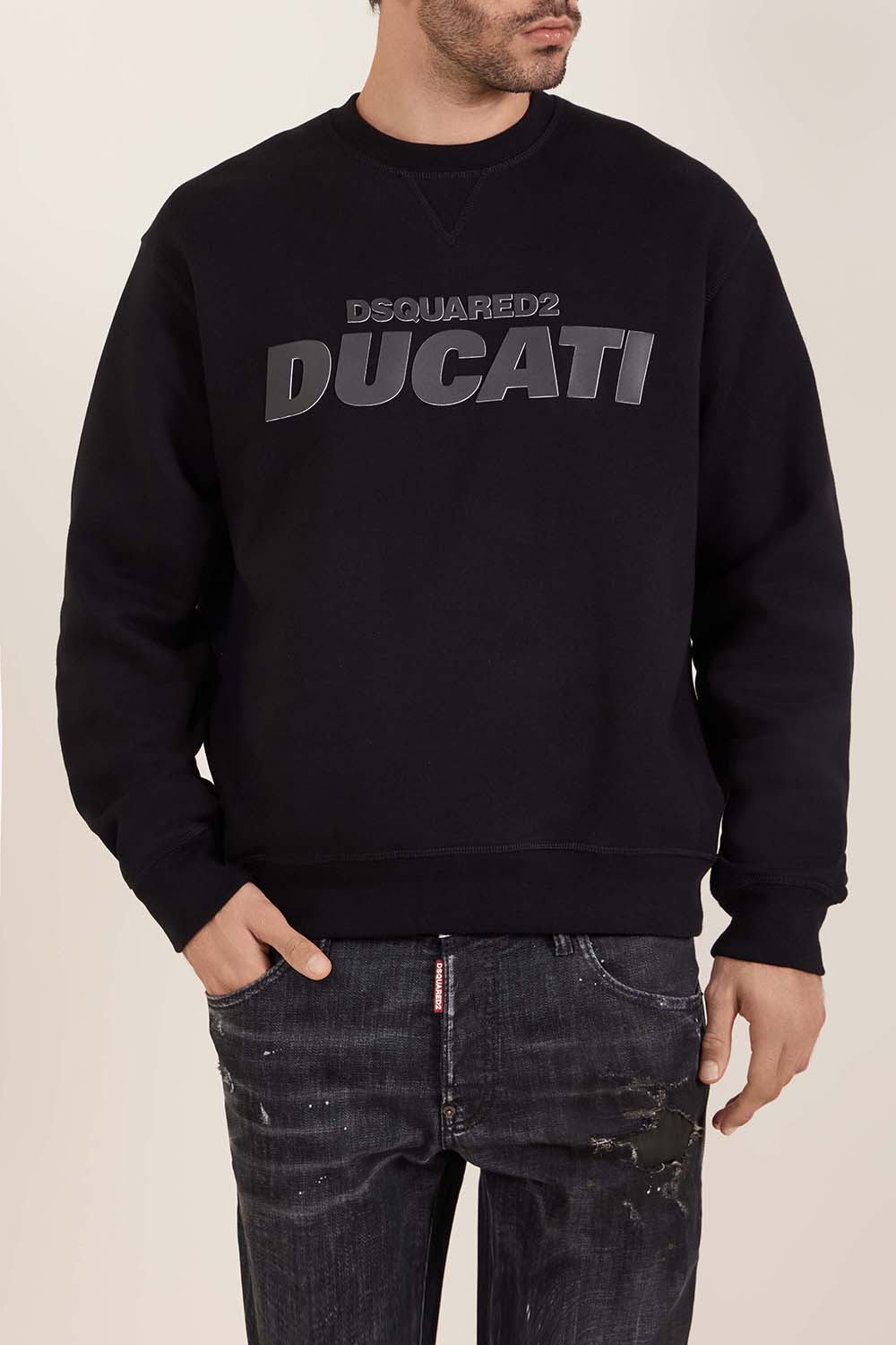 תמונת דוגמן קידמית של סווטשירט