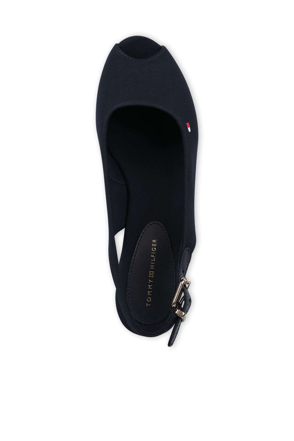 תמונת פנים של High Heel Espadrilles in Navy