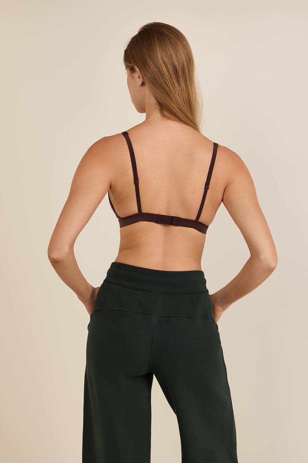 תמונת דוגמן אחורית של Nulu Triangle Bralette