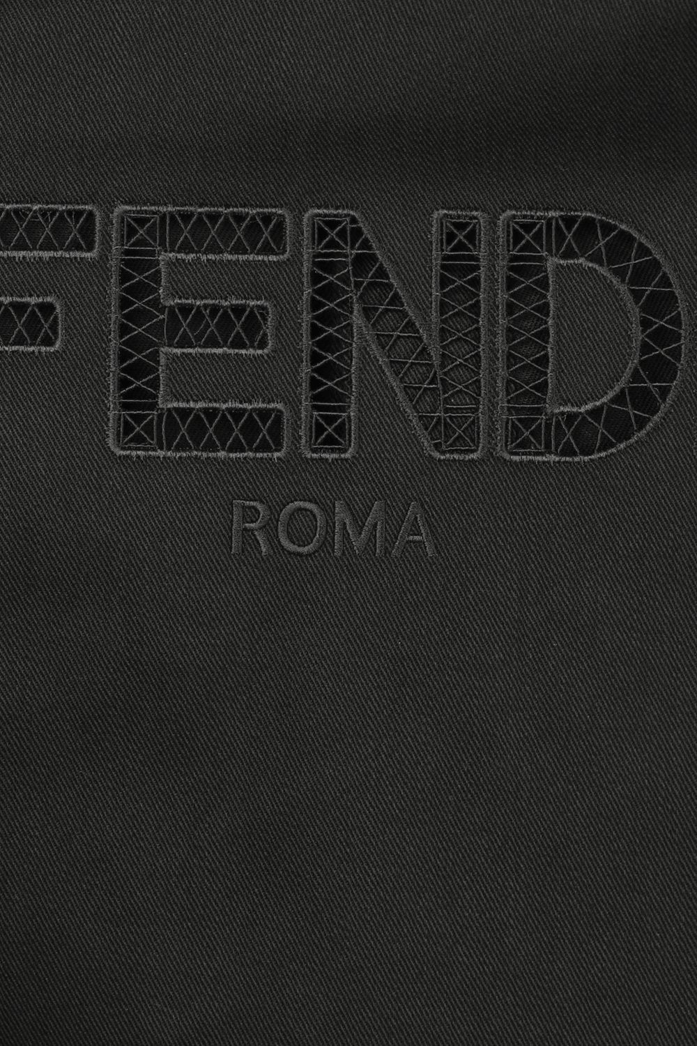 תמונת פנים של ז'קט ג'ינס שחור