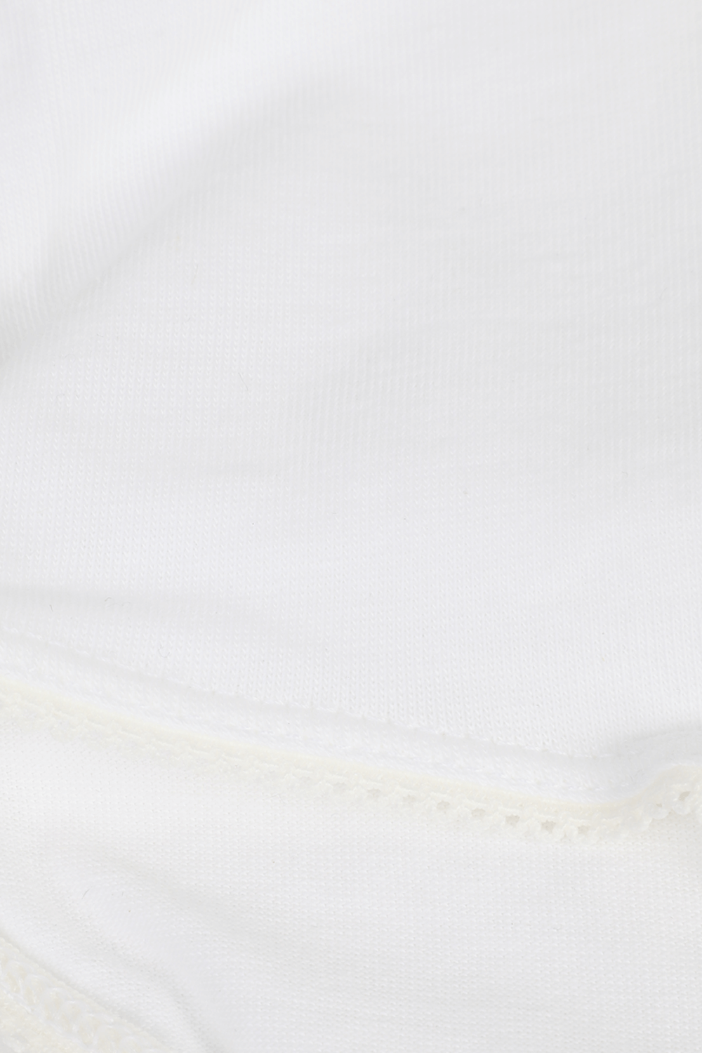 תמונת פנים של מארז זוג תחתונים בגוון לבן בייסיק חלק - גילאי 2-8