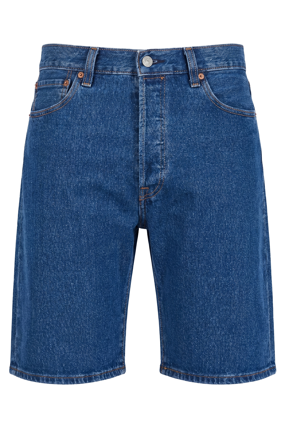 תמונה קידמית של מכנסי ג'ינס קצרים 501