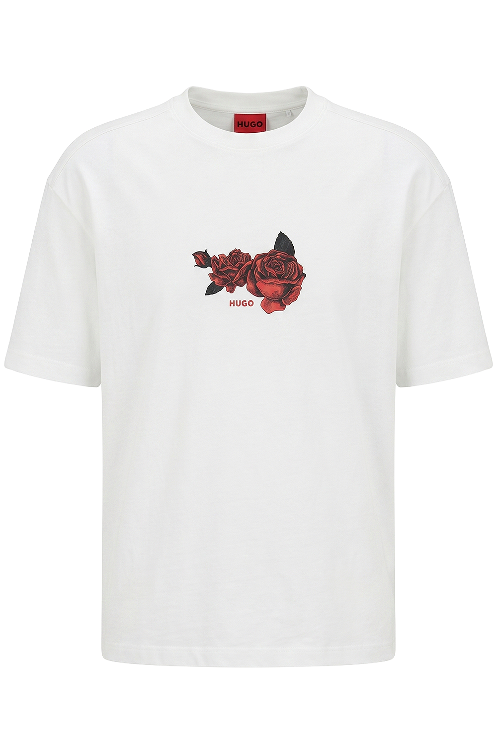 תמונה קידמית של חולצת טי בגזרה משוחררת