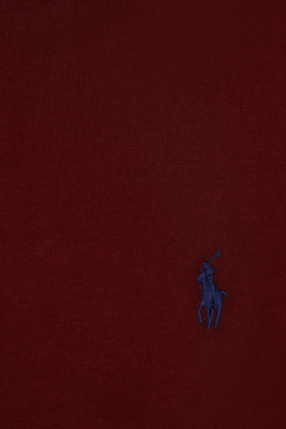 תמונה אחורית של Long Sleeve T-Shirt In Cranberry