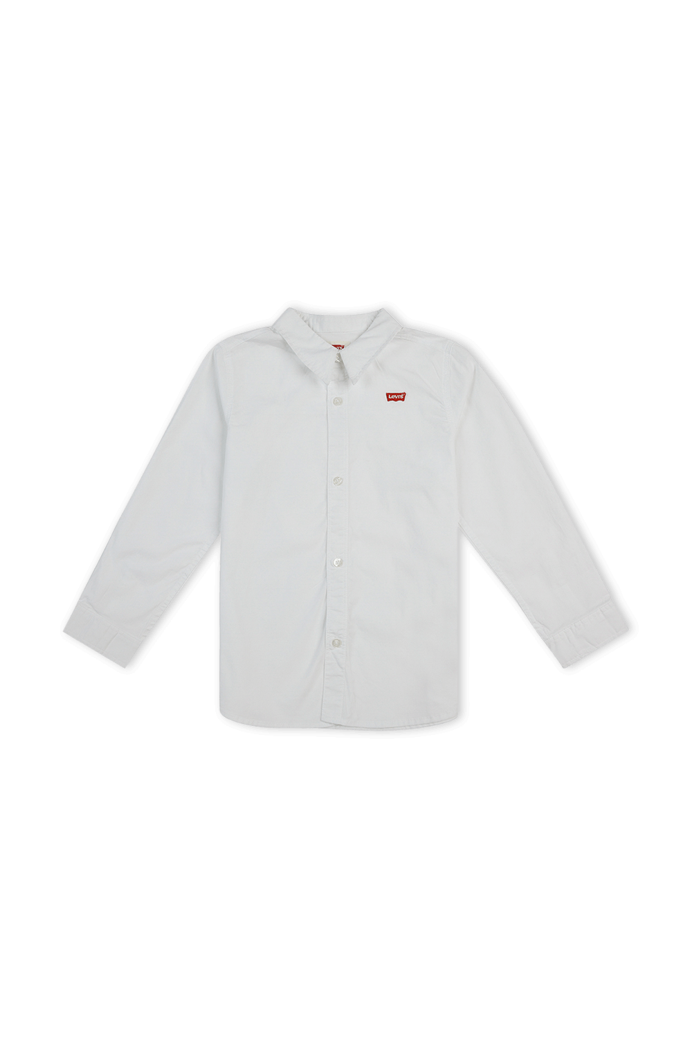 גילאי 8-16 חולצת כפתורים קלאסית עם פאצ לוגו LEVI`S KIDS