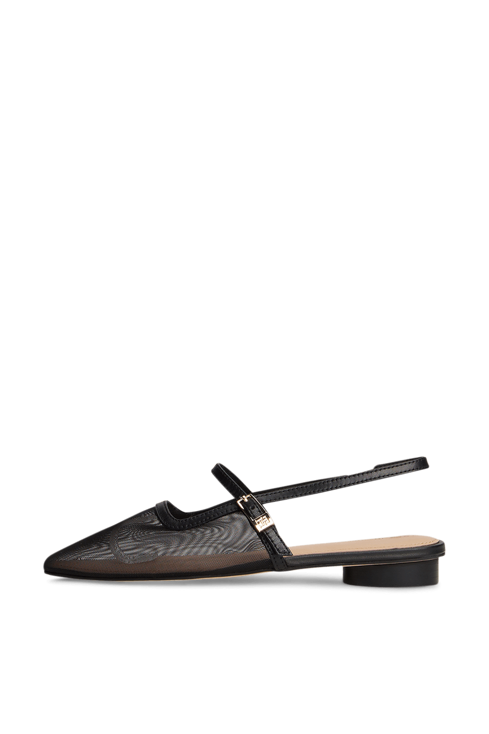 תמונה אחורית של נעלי סלינג בק רשת