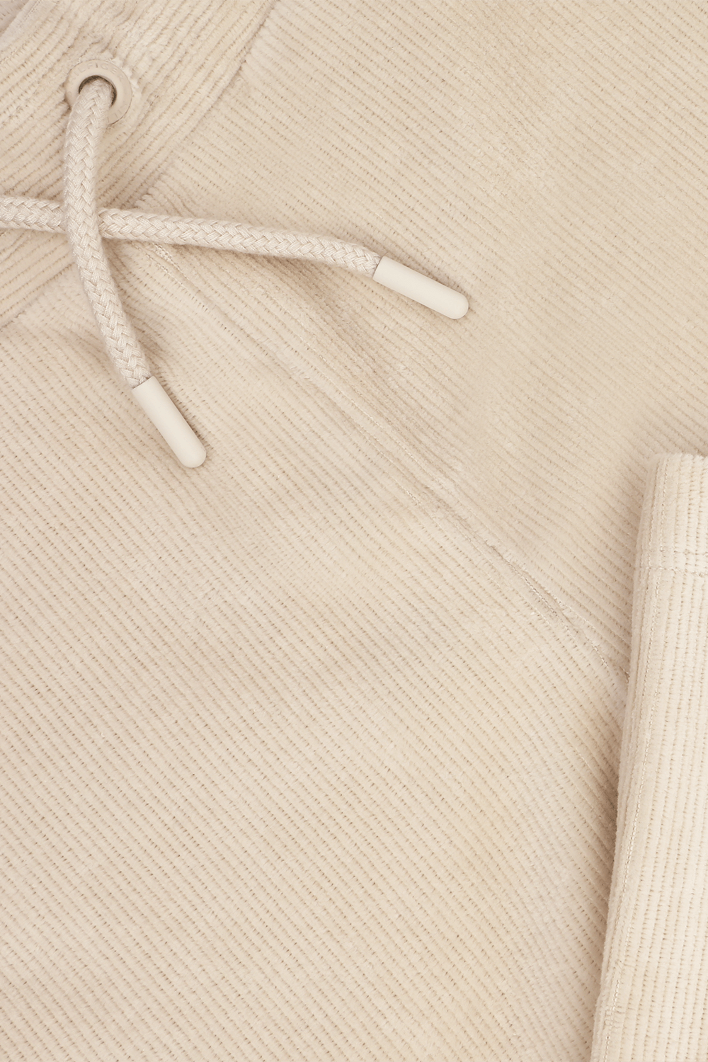 תמונה אחורית של גילאי 8-16 מכנסי ריב מכותנה