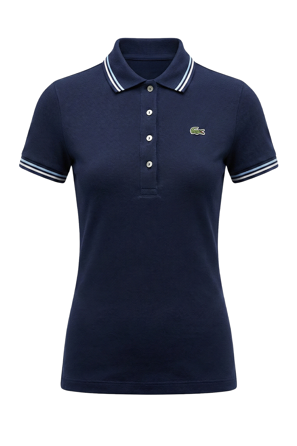 תמונה קידמית של חולצת פולו בגזרת סלים