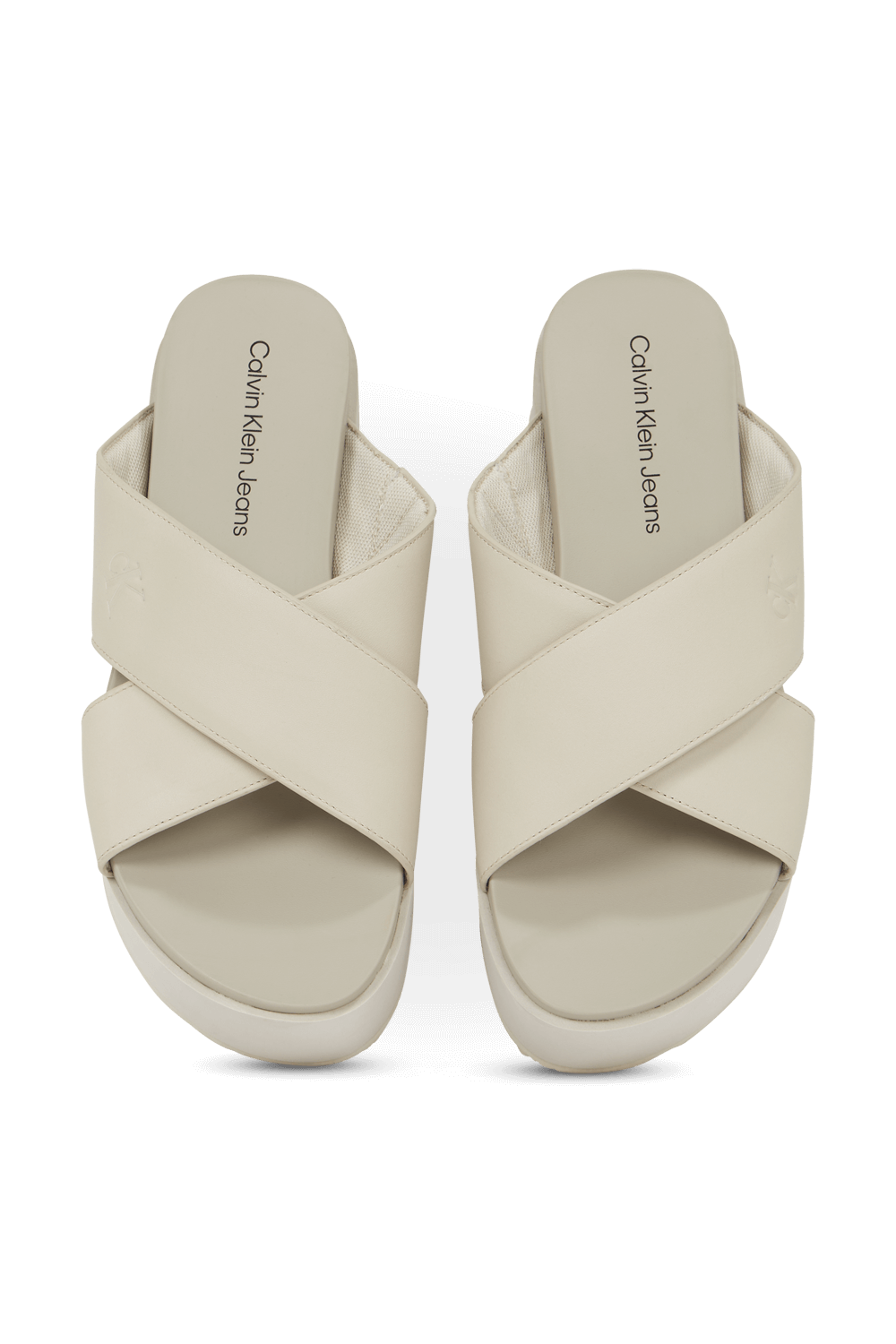 תמונת פנים של כפכפי סליידס פלטפורמה