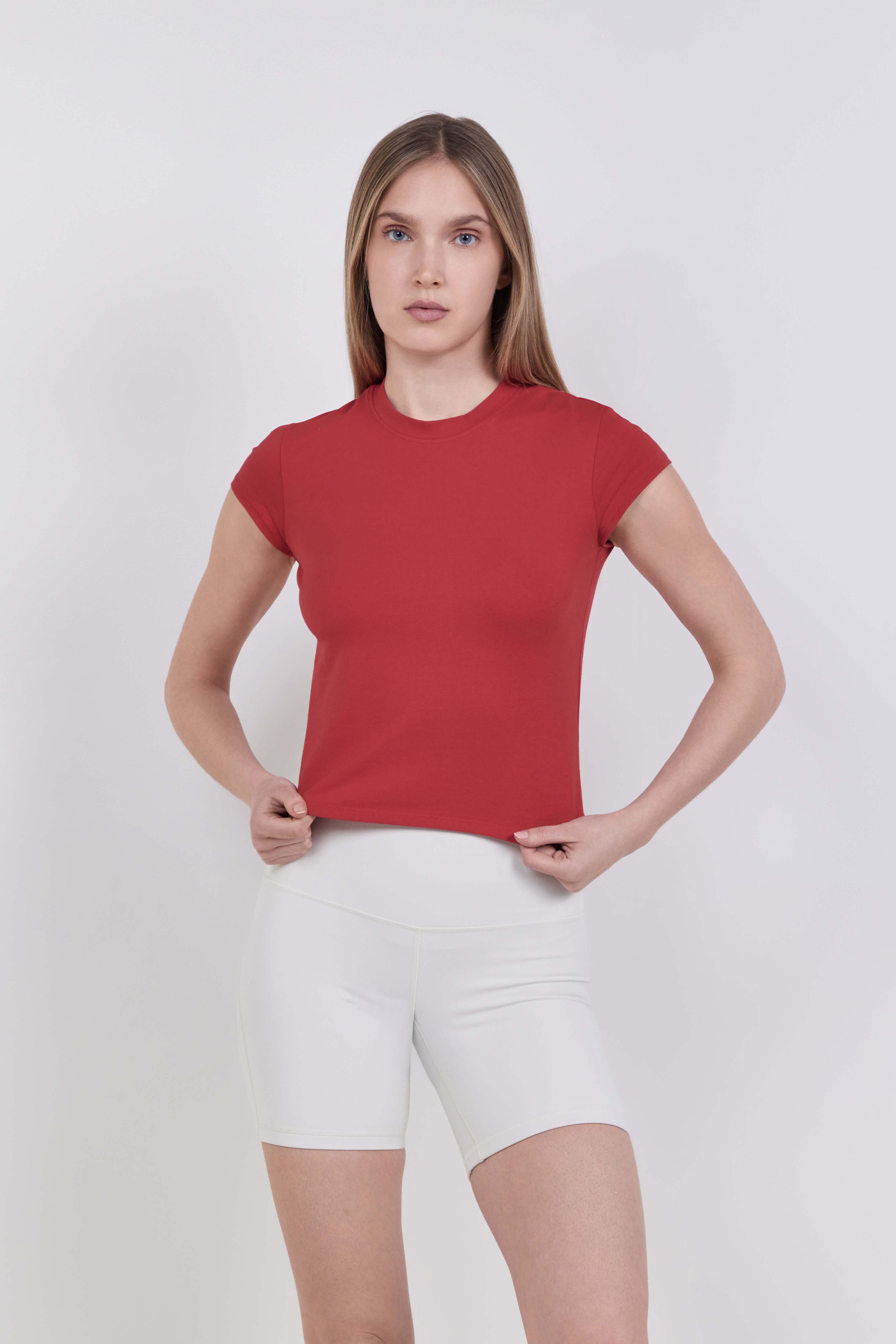 תמונת דוגמן קידמית של Organic Cotton Baby Tee