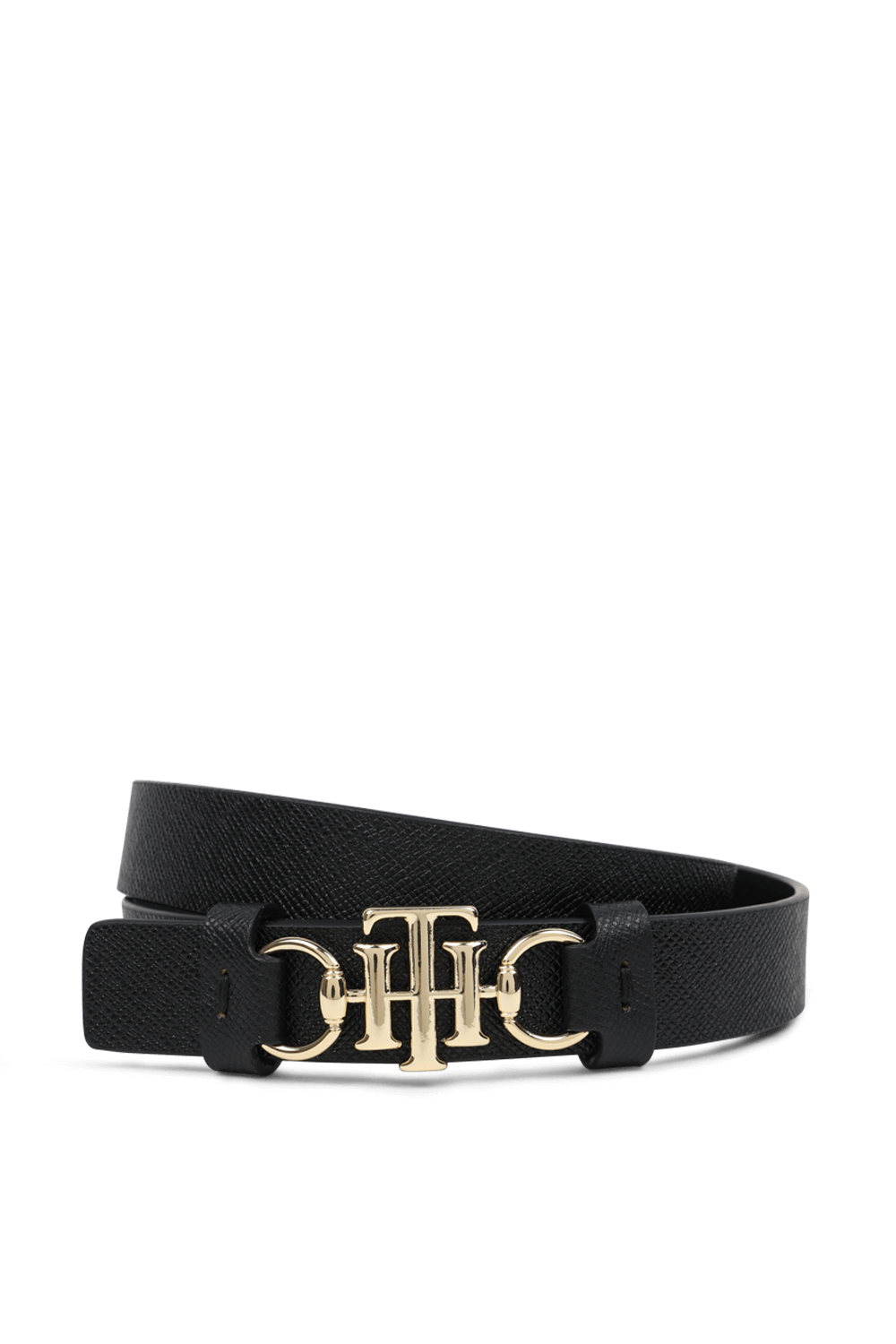 תמונה קידמית של חגורה טי-אייץ' קלאב בגוון שחור