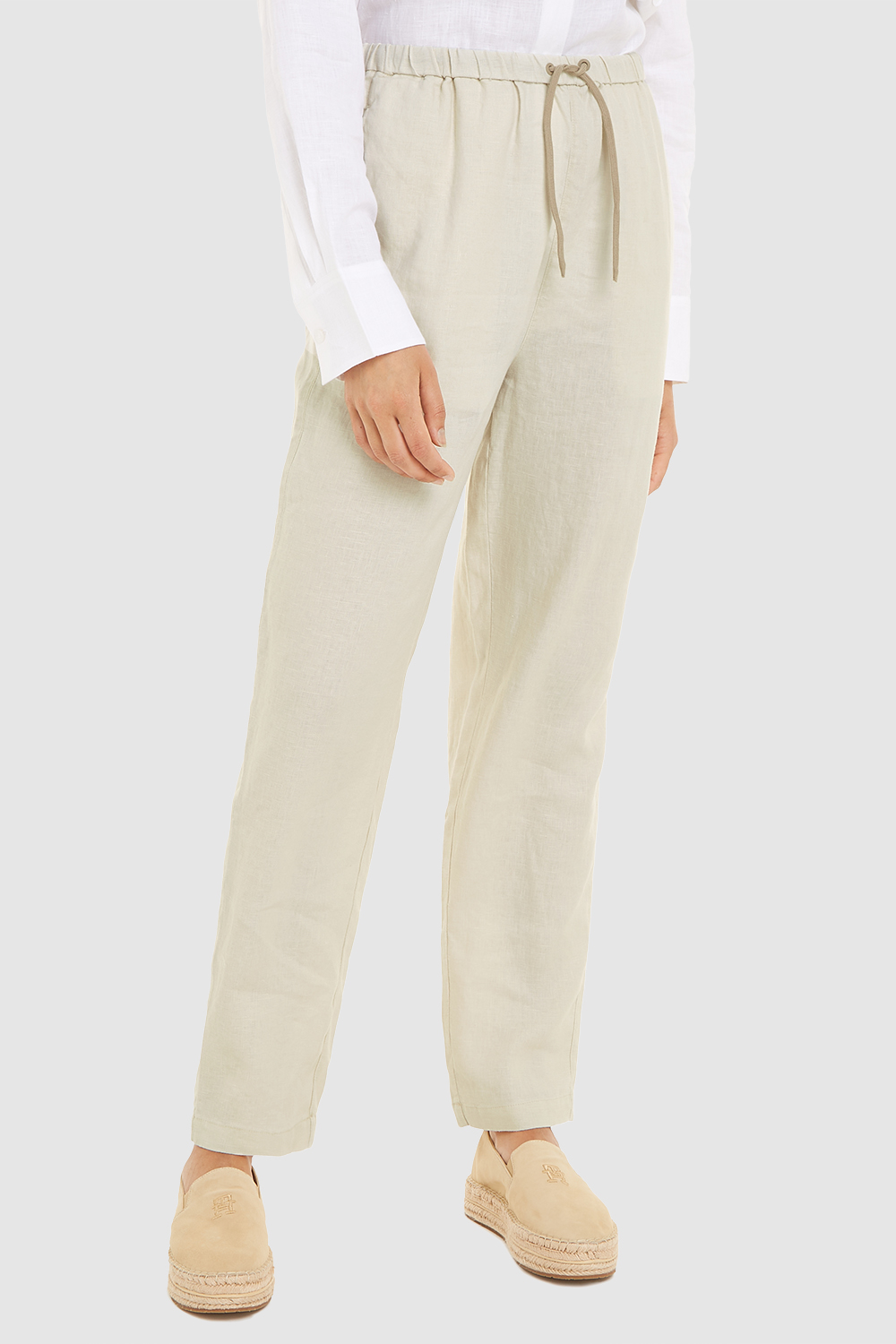 תמונת דוגמן קידמית של מכנסיים ארוכים