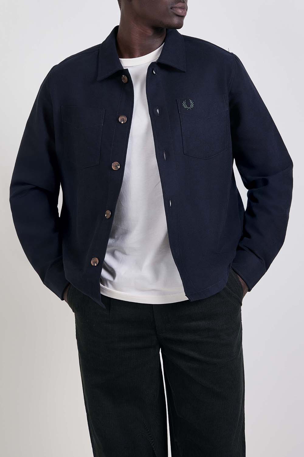 תמונת דוגמן קידמית של חולצת ז'קט