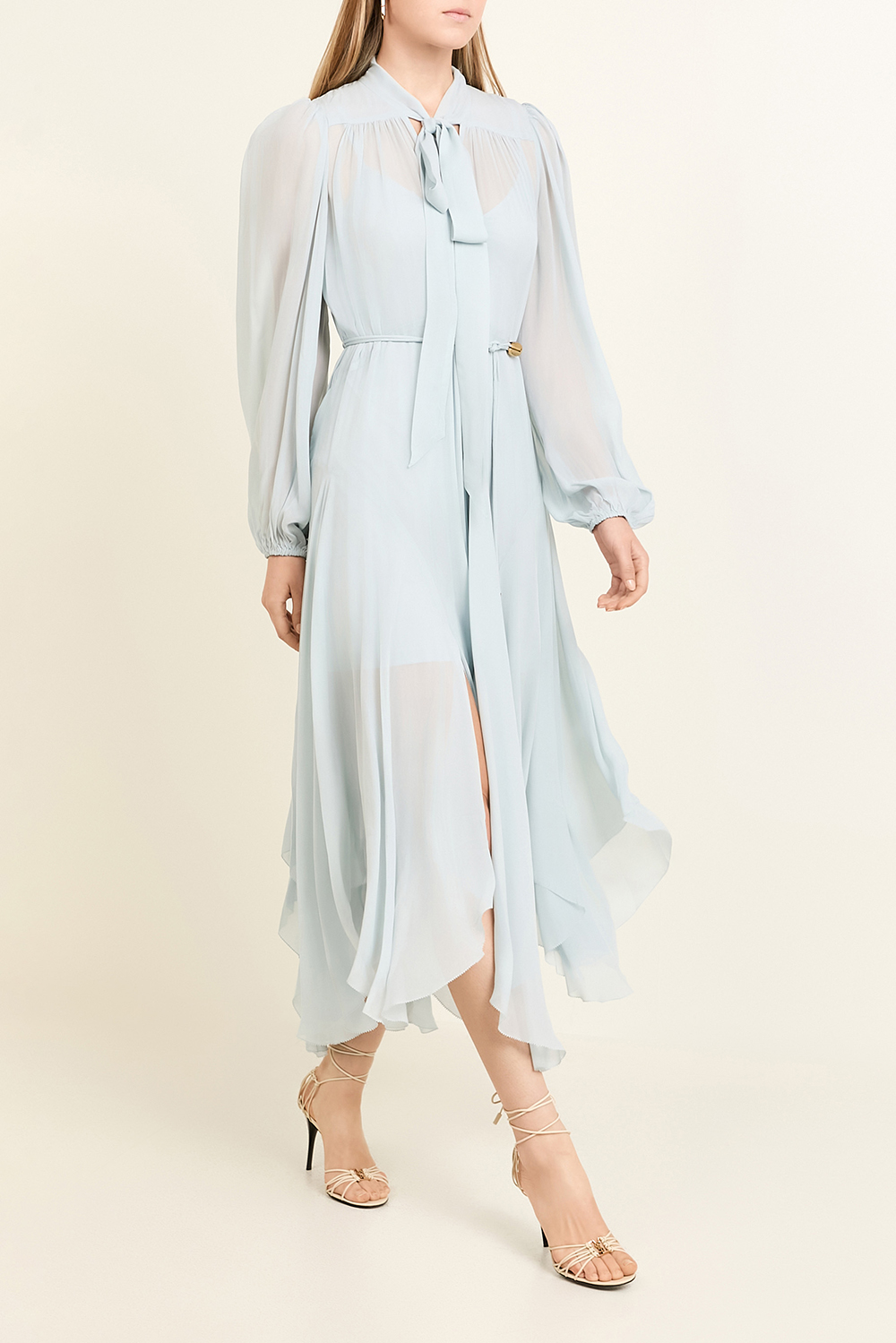 תמונת דוגמן קידמית של שמלת מידי עדן