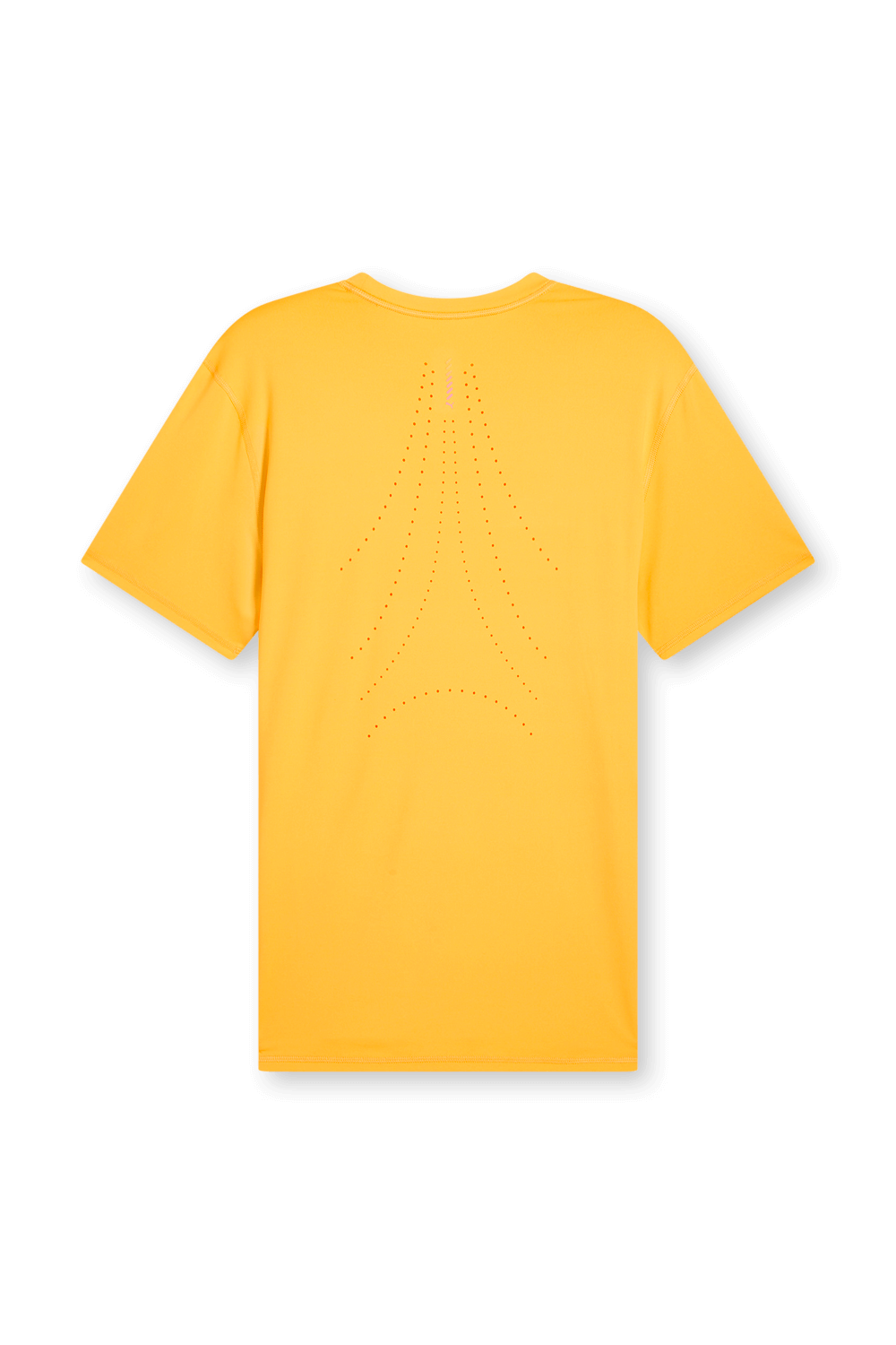 תמונה אחורית של חולצה לריצה ואימון