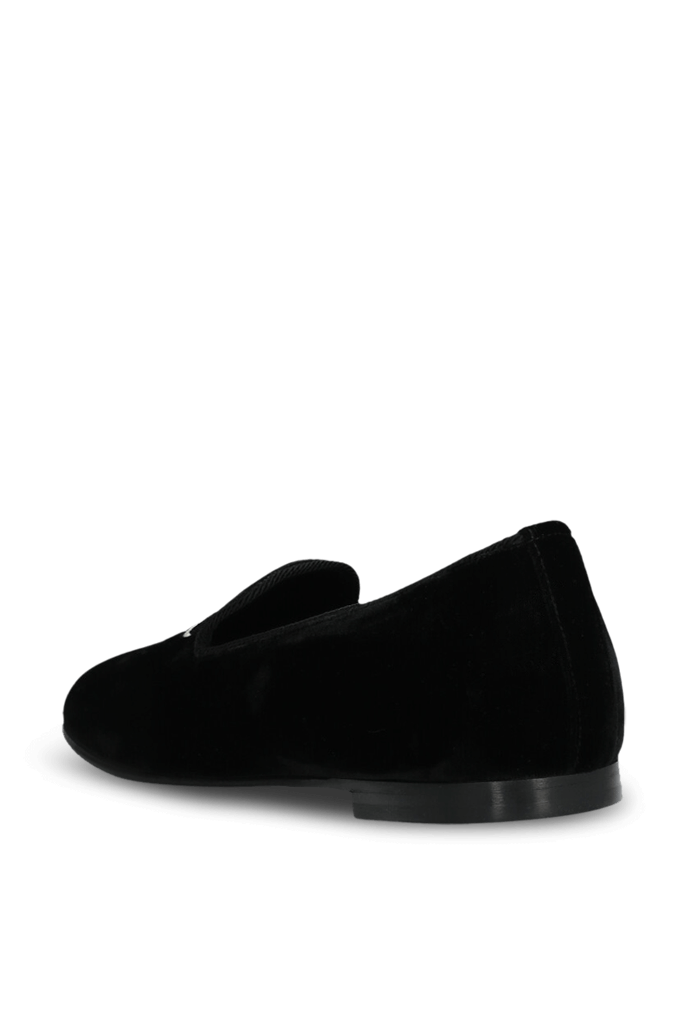 תמונה אחורית של נעלי מוקסינים