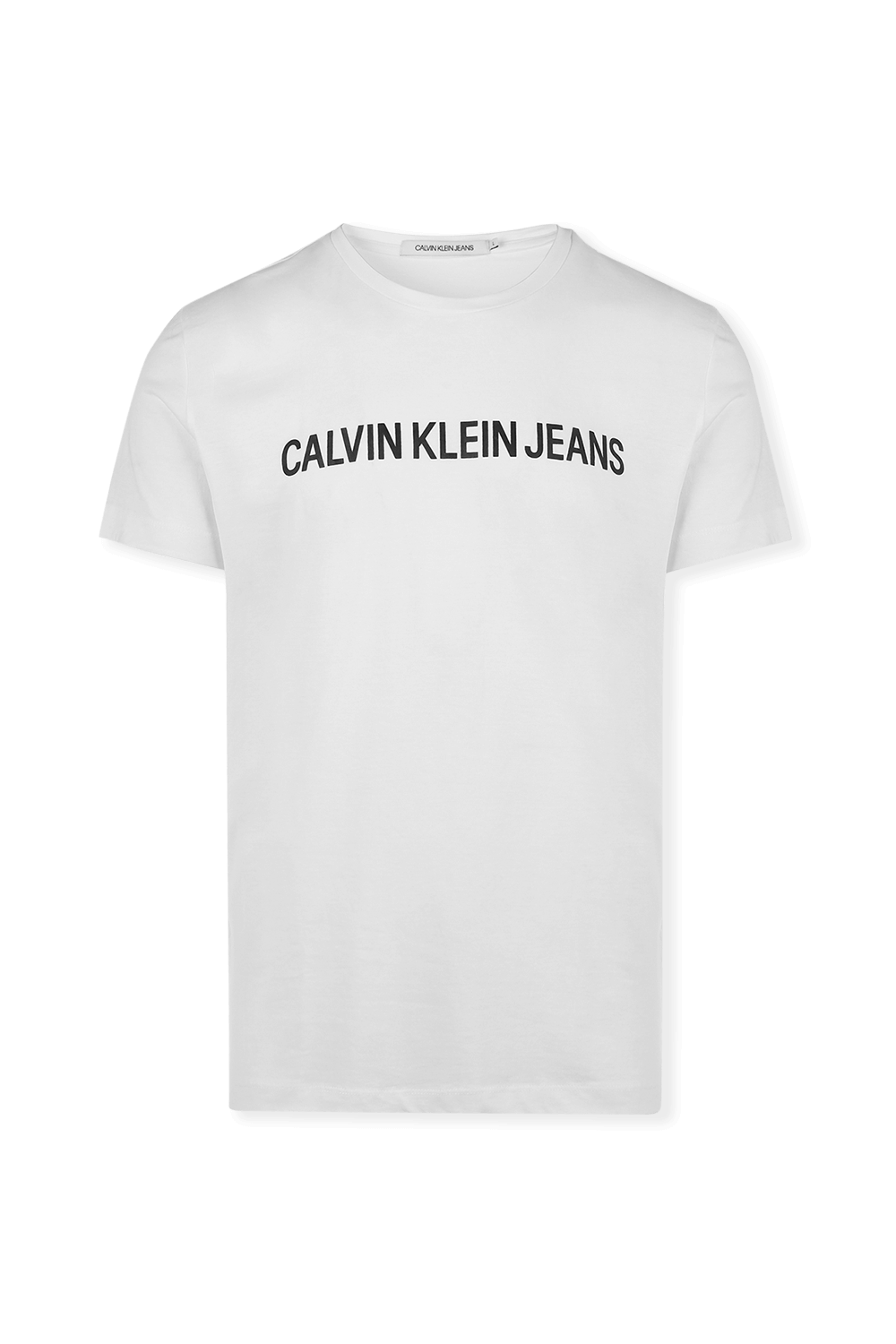 חולצת טי סלים מכותנה אורגנית CALVIN KLEIN