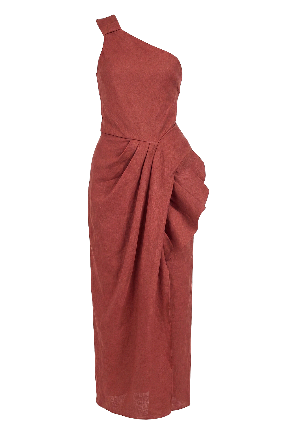 תמונה קידמית של שמלת מידי אוף שולדר