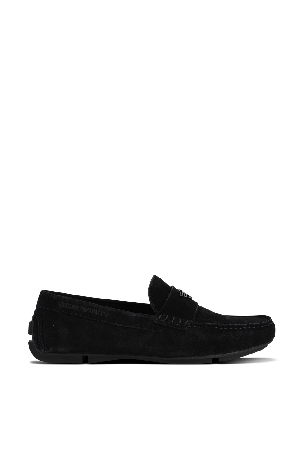 נעלי לואפרס מזמש בצבע שחור EMPORIO ARMANI