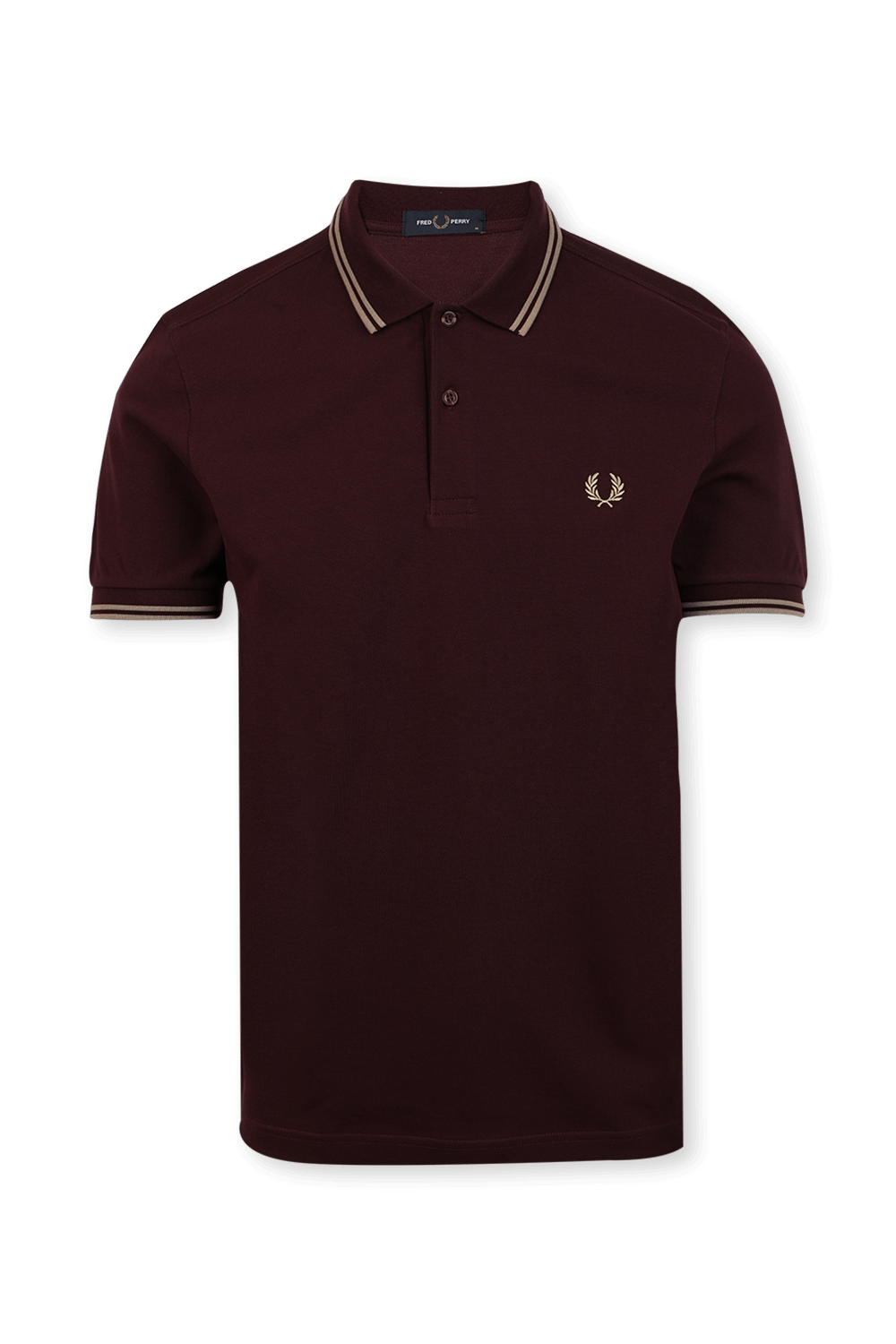 תמונה קידמית של Classic Polo Shirt in Bordeaux