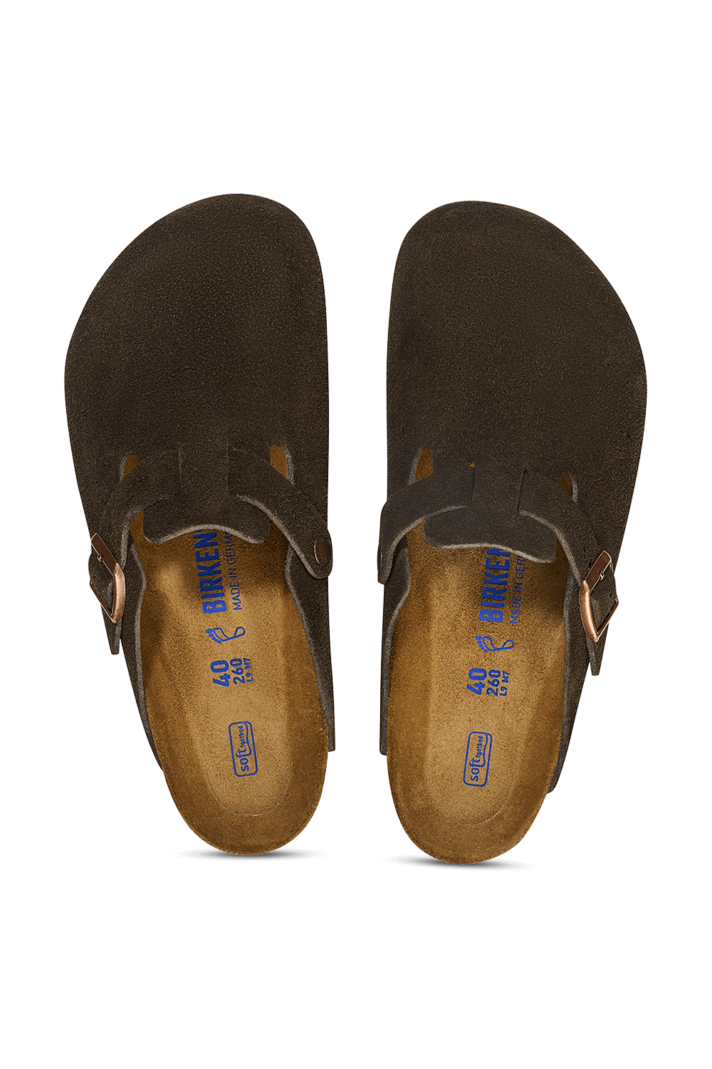 תמונה אחורית של נעלי בוסטון