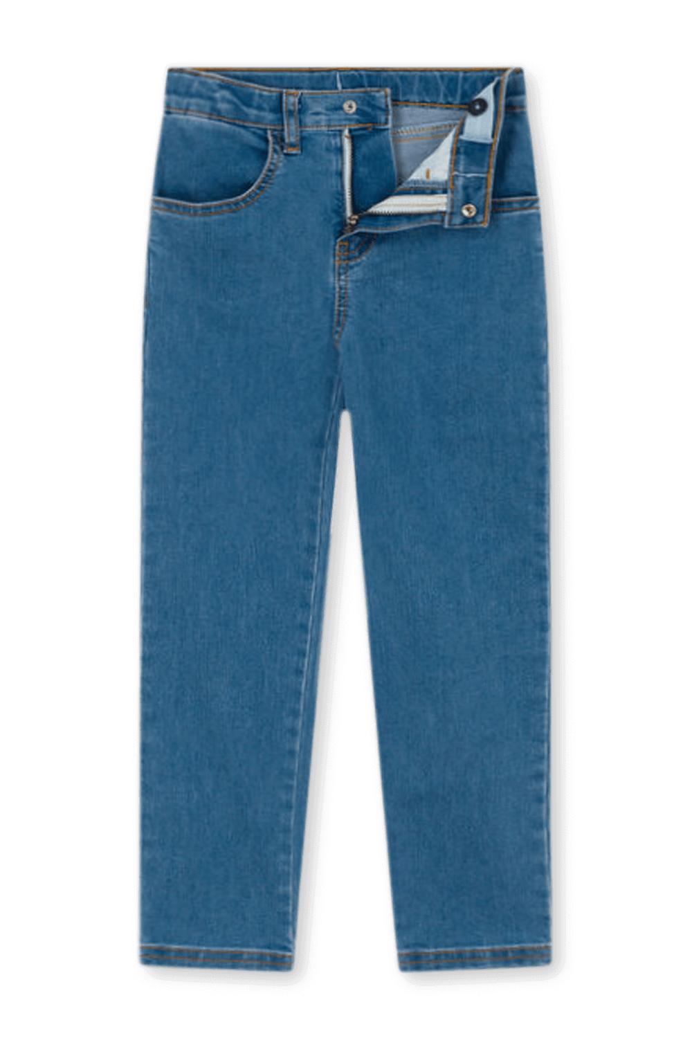 מכנסי ג'ינס בגזרת סלים - גילאי 3-5 PETIT BATEAU