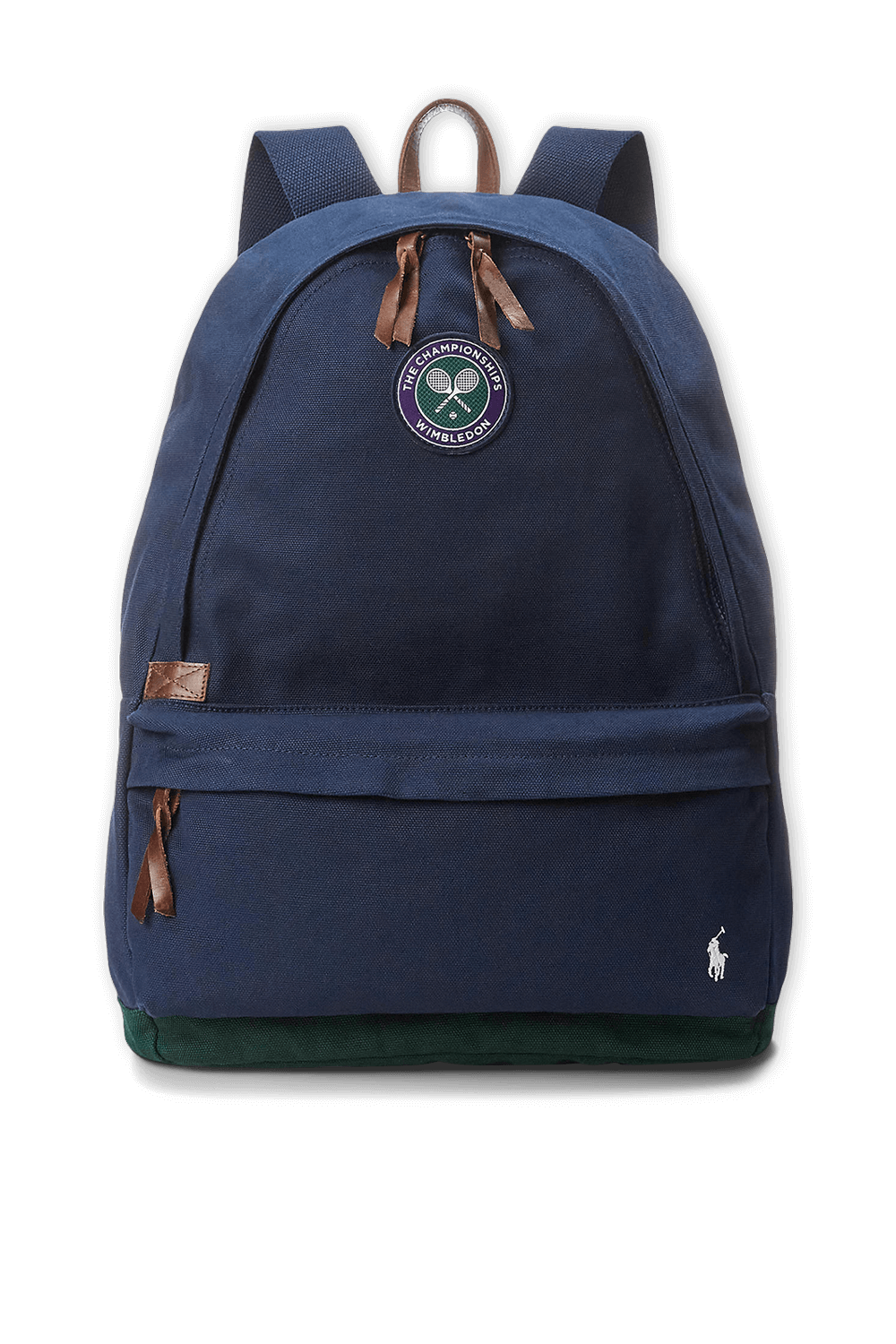 תמונה קידמית של פולו רלף לורן X ווימבלדון תיק גב