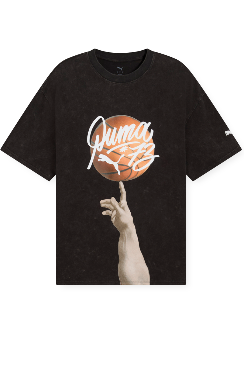 תמונה קידמית של חולצת טי דילן אוברסייז