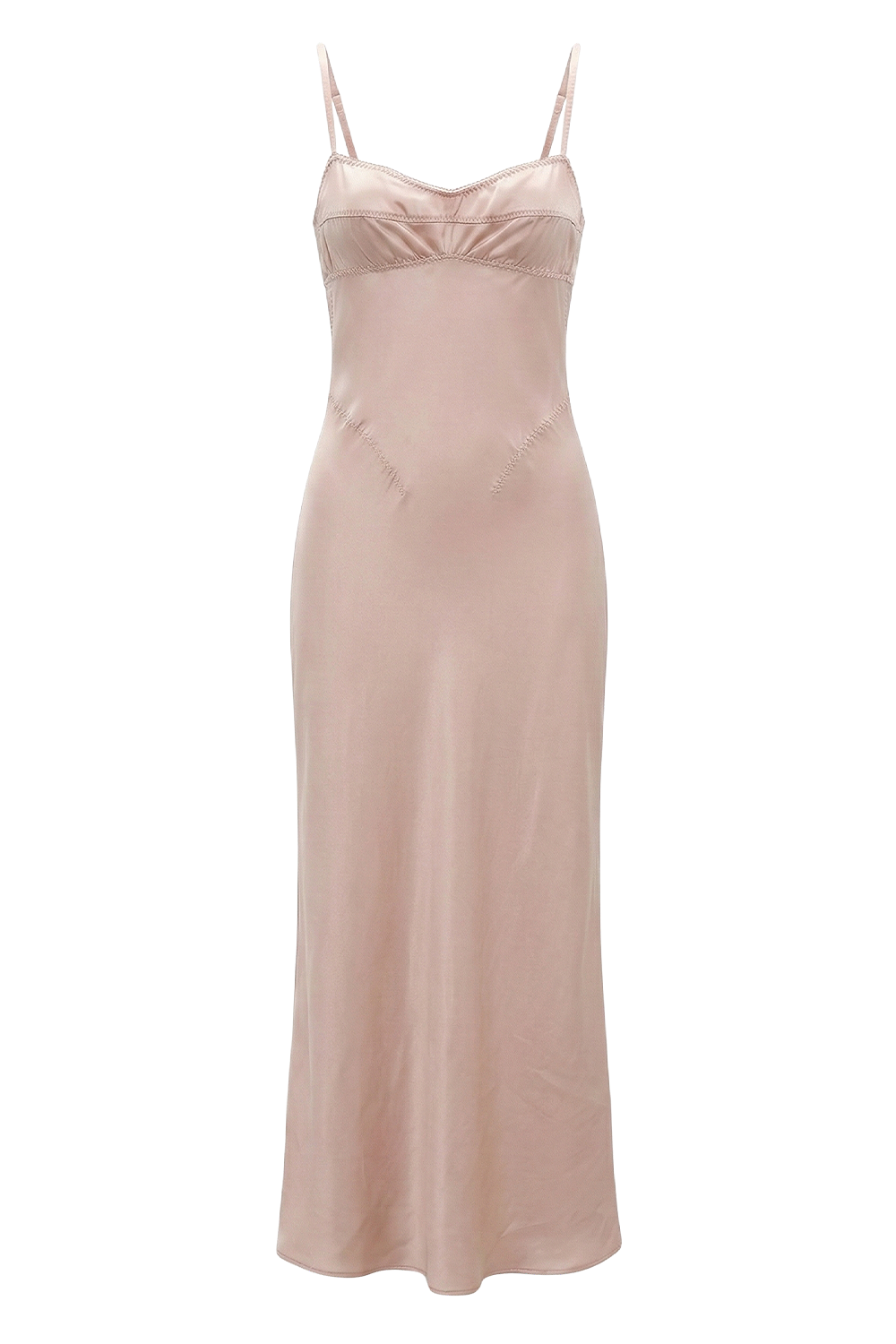 תמונה קידמית של שמלת מקסי