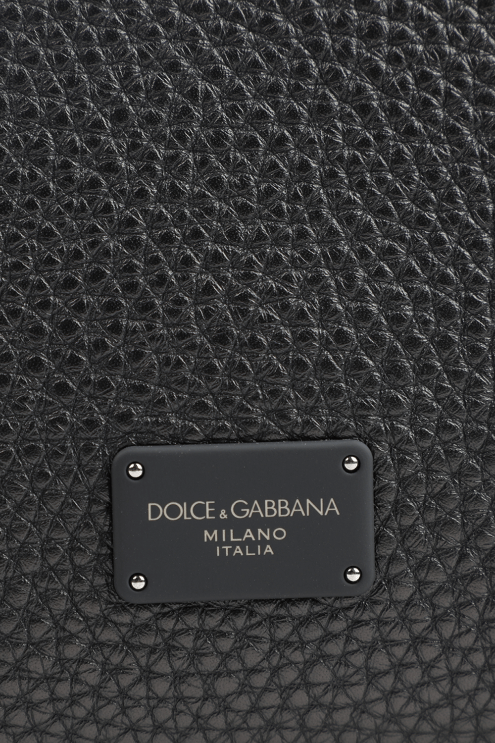 Palermo Shoulder Bag In Black Leather DOLCE & GABBANA