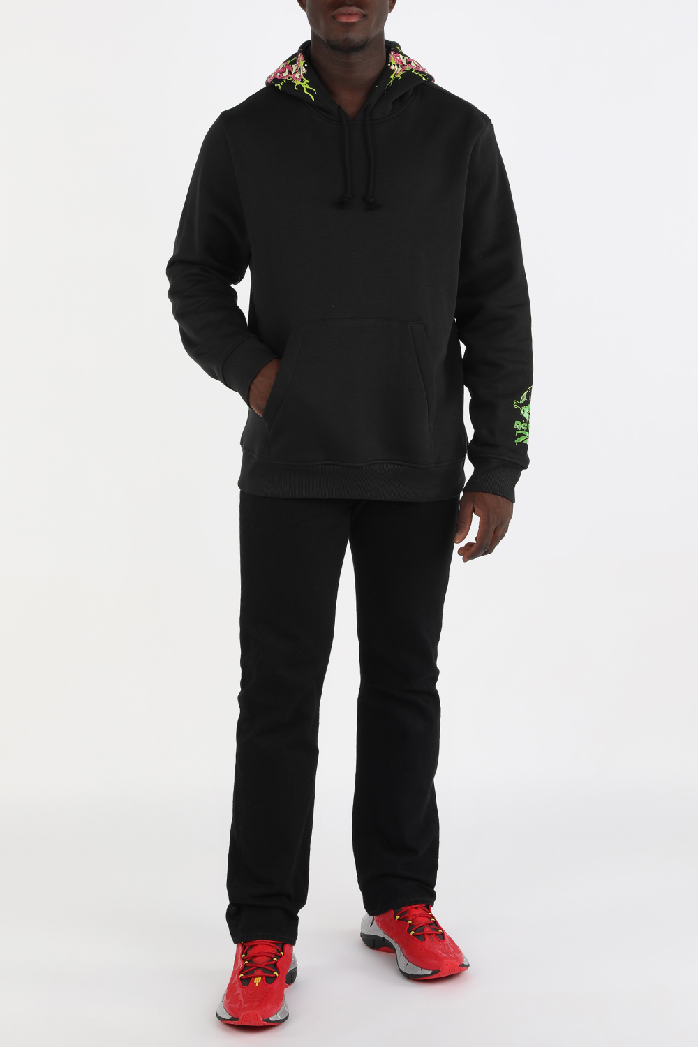 תמונת דוגמן קידמית של Reebok X Power Rangers Zig Kinetica in Red