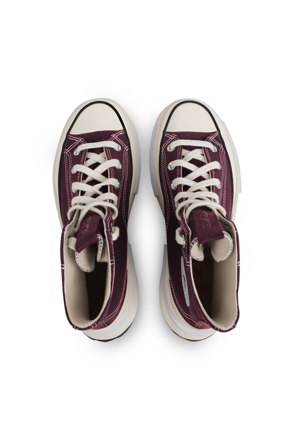 תמונה אחורית של נעלי סניקרס ראן סטאר